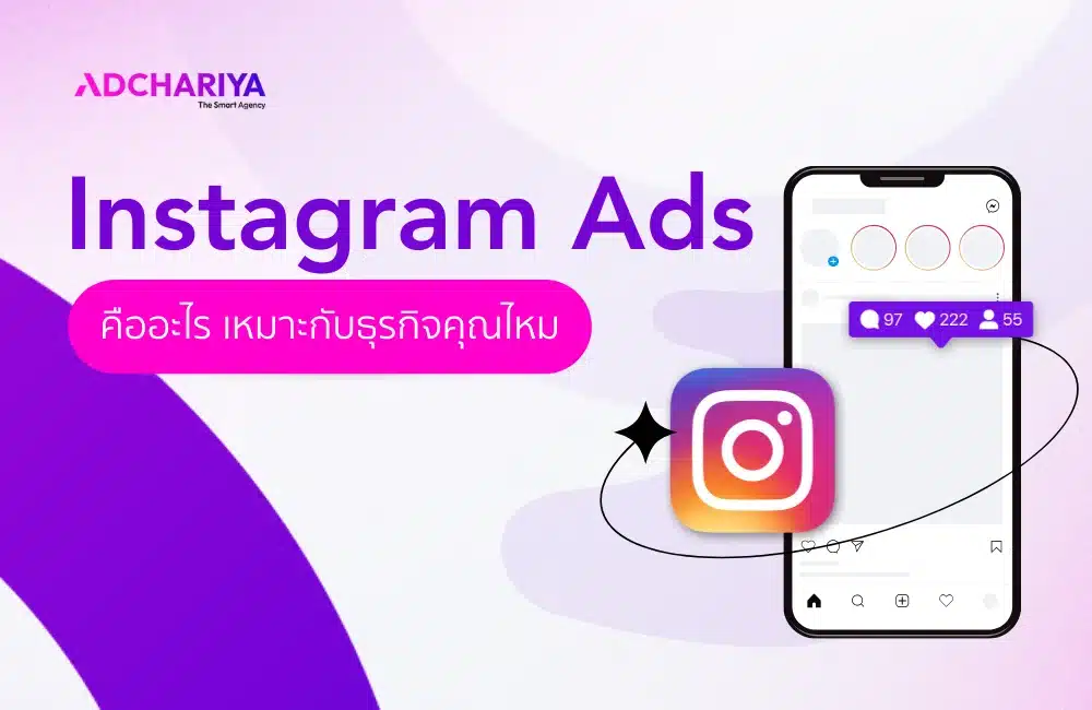 ทำความรู้จักการยิงแอดไอจี (Instagram Ads) คืออะไร เหมาะกับธุรกิจคุณไหม